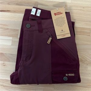 NWT Fjallraven Nikka Trousers